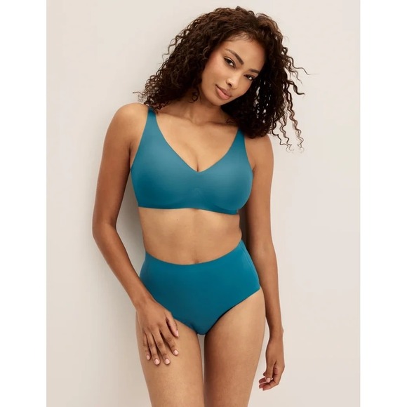 NEW - Knix Women's XL Dark Teal High Rise Brief Ultra Absorbency - Picture 6 of 7